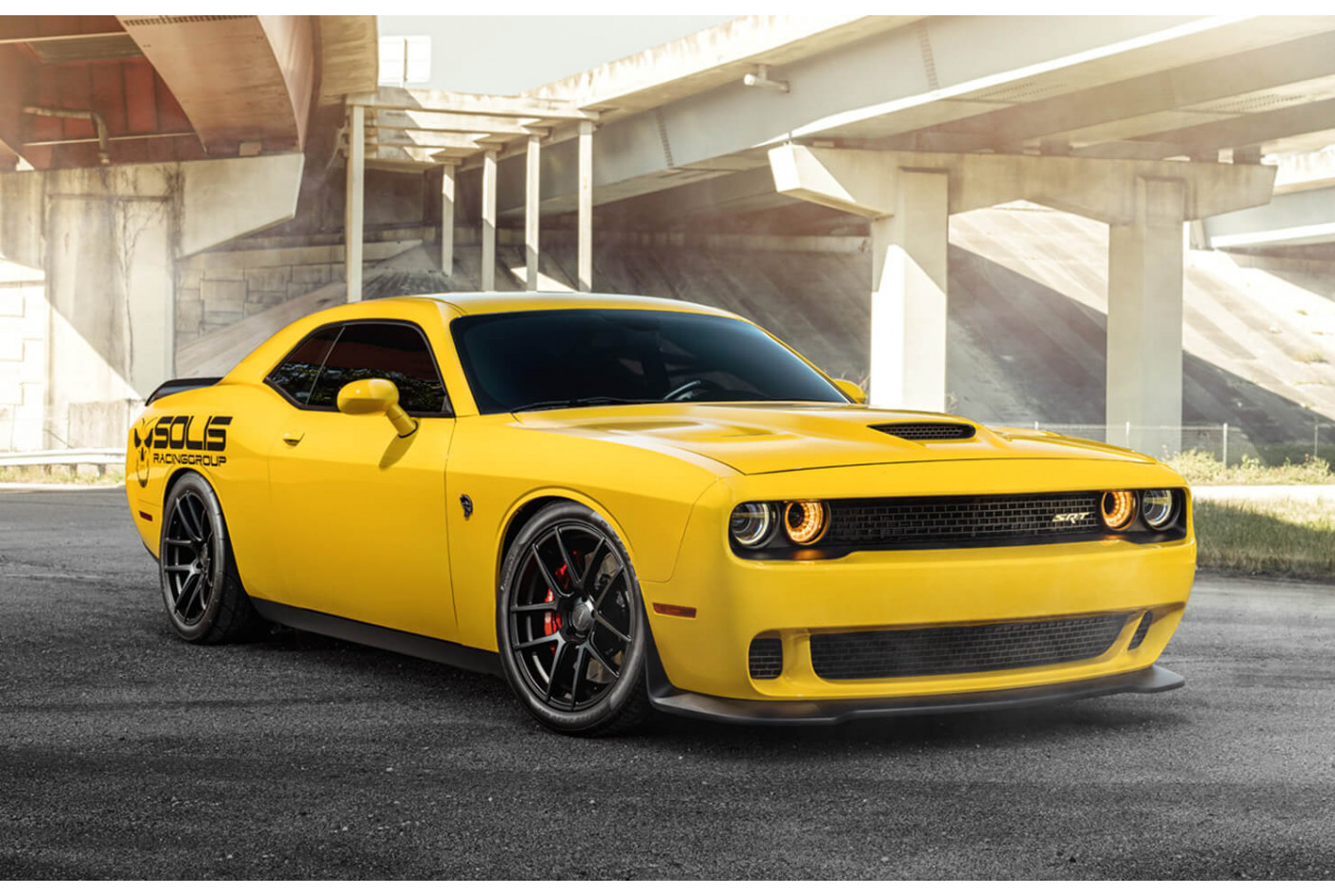 Модульная картина Dodge Challenger | купить картину в Кондопоге Модульная картина Dodge Challenger